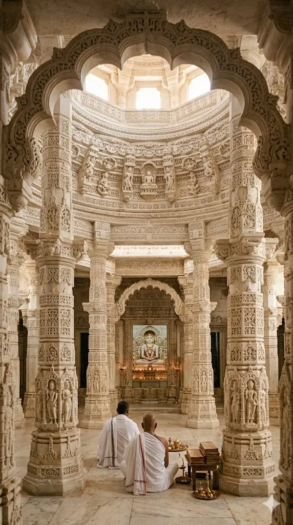 Sacred Jain Temple Architecture